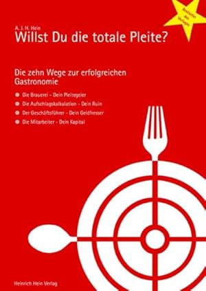 Bild des Verkufers fr Willst Du die totale Pleite?: Die 10 Wege zur erfolgreichen Gastronomie zum Verkauf von Express-Buchversand