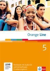 Imagen del vendedor de Orange Line. Workbook mit Audio-CD und Lernsoftware Teil 5 (5. Lernjahr). Erweiterungskurs a la venta por moluna