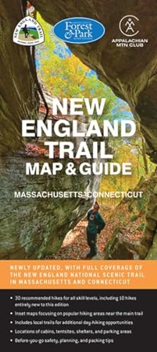Seller image for New England Trail Map & Guide for sale by GreatBookPrices