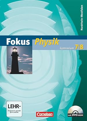 Bild des Verkufers fr Fokus Physik 7/8 - Schlerbuch mit CD-ROM - Gymnasium Nordrhein-Westfalen zum Verkauf von moluna