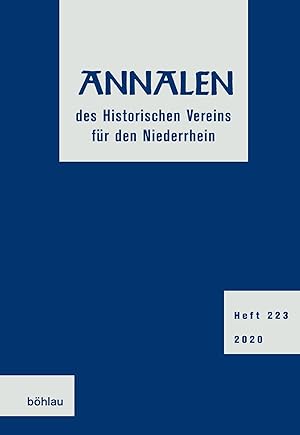 Seller image for Annalen des Historischen Vereins fr den Niederrhein for sale by moluna