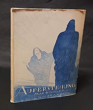 Imagen del vendedor de Auferstehung. Ein bairisches Osterspiel mit Bildern von Olaf Gulbransson. a la venta por Antiquariat Dennis R. Plummer