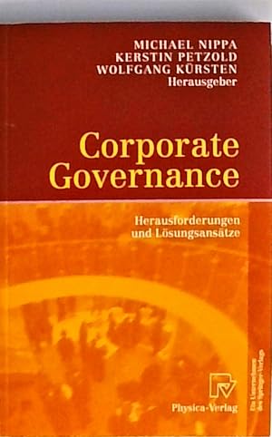 Imagen del vendedor de Corporate Governance: Herausforderungen und Lsungsanstze (German Edition) a la venta por Berliner Bchertisch eG