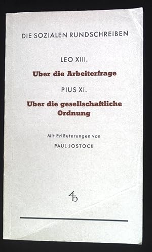 Image du vendeur pour Die sozialen Rundschreiben. mis en vente par books4less (Versandantiquariat Petra Gros GmbH & Co. KG)