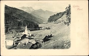 Ansichtskarte / Postkarte Gerlos im Zillertal Tirol, Gesamtansicht, Kirche