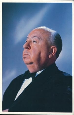 Ansichtskarte / Postkarte Filmregisseur Alfred Hitchcock