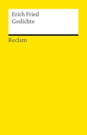 Gedichte (Reclams Universal-Bibliothek)