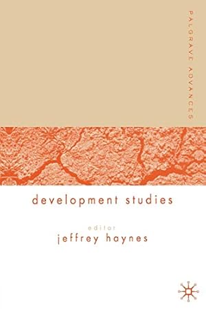 Bild des Verkufers fr Development Studies (Palgrave Advances) zum Verkauf von WeBuyBooks