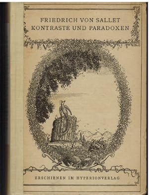 Bild des Verkufers fr Kontraste und Paradoxen. Zeichnungen von Alfons Woelfle. zum Verkauf von Antiquariat Appel - Wessling