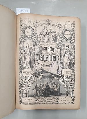 Bild des Verkufers fr Deutscher Hausschatz in Wort und Bild : 10. Jahrgang : No. 1-52 : Oktober 1883 bis Oktober 1884 : zum Verkauf von Versand-Antiquariat Konrad von Agris e.K.