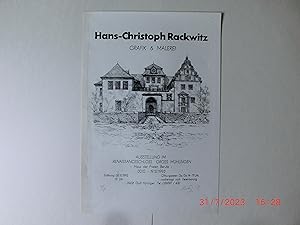 Plakat zur Ausstellung im Renaissanceschloß Grossmühlingen 30.10. - 19.12.1993 Grafik & Malerei