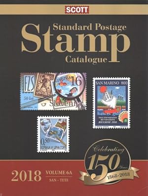 Imagen del vendedor de Scott Standard Postage Stamp Catalogue 2018 a la venta por GreatBookPrices