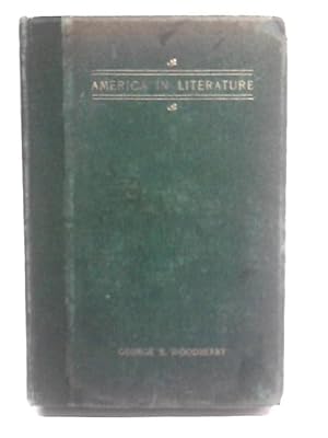 Bild des Verkufers fr America in Literature zum Verkauf von World of Rare Books