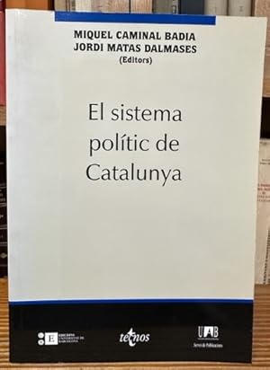 Imagen del vendedor de EL SISTEMA POLITIC DE CATALUNYA a la venta por Fbula Libros (Librera Jimnez-Bravo)