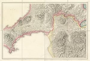 Ordnance Survey sheet 75 [Nevin, Pistyl, Porth Dmlleyn, Llandwrog, Tremadoc, Snowdon, Ffestiniog,...