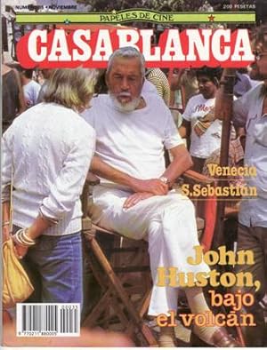 Imagen del vendedor de CASABLANCA. PAPELES DE CINE. N 35. Entrevistas: Jos Sacristn, Antonio Gimnez-Rico, Sonia Braga. Antologa: John Huston. Jean Luc Godard: Carmen. a la venta por Librera y Editorial Renacimiento, S.A.