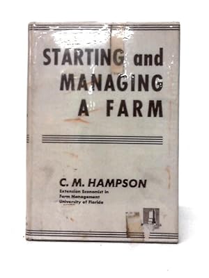 Starting and Managing a Farm