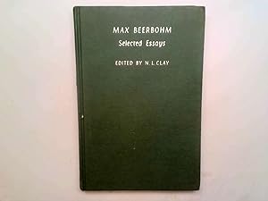 Immagine del venditore per Max Beerbohm - Selected Essays venduto da Goldstone Rare Books