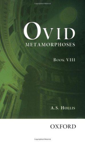 Bild des Verkäufers für Ovid Metamorphoses VIII (Schools Edition) zum Verkauf von WeBuyBooks