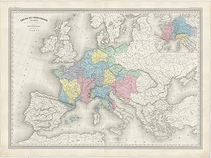 [Charlemagne's Empire 17th Century]. Empire de Charlemagne viiie. siècle.