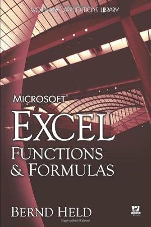 Seller image for Microsoft Excel Functions and Formulas: Excel 97-Excel 2003 (Wordware Applications Library) for sale by WeBuyBooks