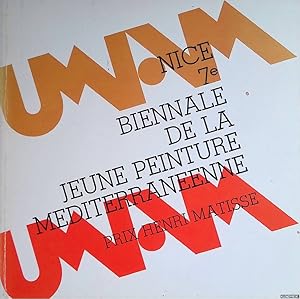 Bild des Verkufers fr Nice: 7e biennale de la jeune peinture mediterraneenne - prix Henri Matisse zum Verkauf von Klondyke