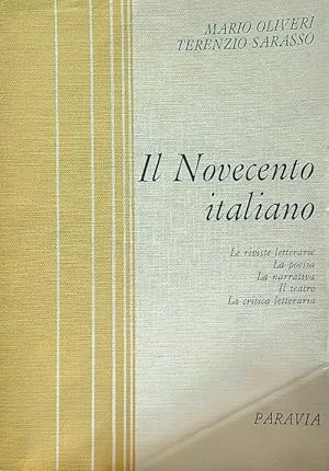 Imagen del vendedor de Il Novecento italiano a la venta por Librodifaccia