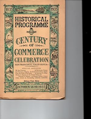 Image du vendeur pour Century of Commerce Celebration Historical Programme San Francisco October 14-19 , 1935 mis en vente par Orca Knowledge Systems, Inc.