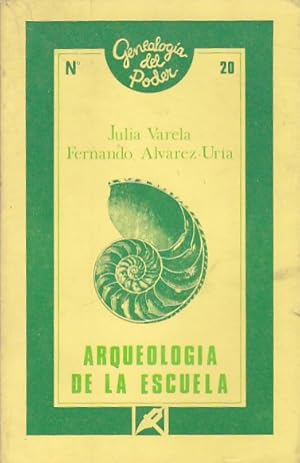 Seller image for Arqueologia de la escuela for sale by LIBRERA GULLIVER