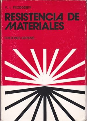 Seller image for Resistencia de materiales for sale by LIBRERA GULLIVER