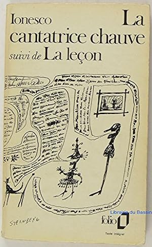 Image du vendeur pour La cantatrice chauve suivi de La Leon mis en vente par Ammareal