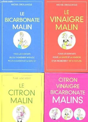 Bild des Verkufers fr Citron, Vinaigre, Bicarbonate MALINS - maison, sante, beaute, minceur . tous les bienfaits d'ingredients 100% naturels, efficaces et qui ne coutent rien . ou presque ! zum Verkauf von Le-Livre