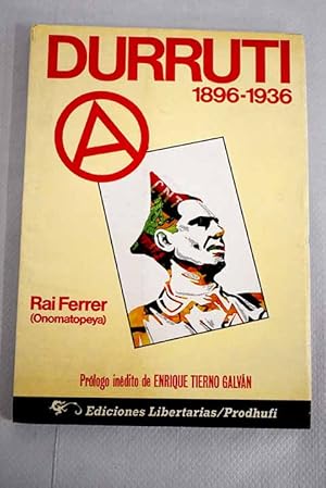 Imagen del vendedor de Durruti a la venta por Alcan Libros