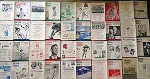 OREGON SPORTS 1951-1953 - 21 issues; Almost complete set