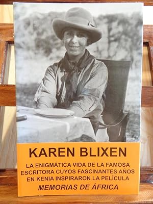 Seller image for KAREN BLIXEN for sale by LIBRERA ROBESPIERRE