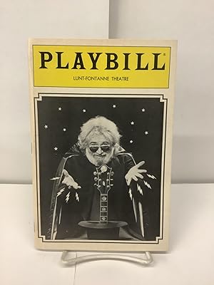 Jerry Garcia, Acoustic and Electric; Lunt-Fontanne Theatre, Playbill, October 1987, Vol. 87 No. 10