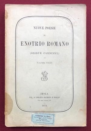 Nuove poesie di Enotrio Romano (Giosuè Carducci).