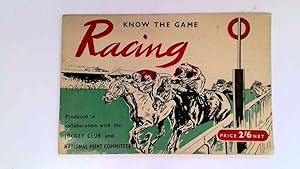 Image du vendeur pour Know The Game. Racing. mis en vente par Goldstone Rare Books