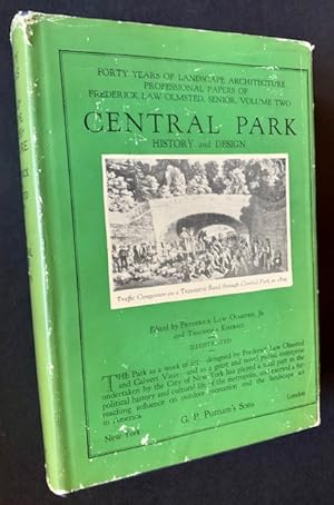 Imagen del vendedor de Frederick Law Olmsted -- Landscape Architect 1822-1903: Central Parl as a Work of Art and as a Great Municipal Enterprise 1853-1895 (Vol. II) a la venta por APPLEDORE BOOKS, ABAA