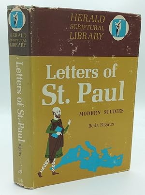 Bild des Verkufers fr THE LETTERS OF ST. PAUL: Modern Studies zum Verkauf von Kubik Fine Books Ltd., ABAA