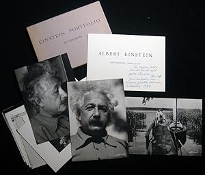 Albert Einstein 100th Anniversary March 14, 1979 Inscribed and Signed By Lotte Jacobi