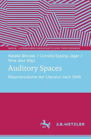 Seller image for Auditory Spaces Resonanzrume der Literatur nach 1945 for sale by Berliner Bchertisch eG