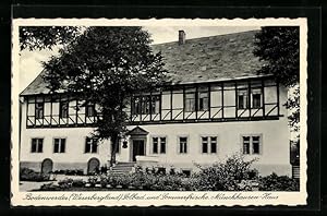 Bild des Verkufers fr Ansichtskarte Bodenwerder / Weserbergland, Mnchhausen-Haus zum Verkauf von Bartko-Reher