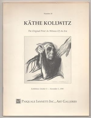 Bild des Verkufers fr Kathe Kollwitz: The Original Print as Witness of an Era zum Verkauf von Jeff Hirsch Books, ABAA