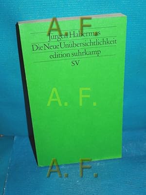 Immagine del venditore per Die neue Unbersichtlichkeit Habermas Jrgen: Kleine politische Schriften 5 Edition Suhrkamp 1321 = N.F. Bd. 321 venduto da Antiquarische Fundgrube e.U.