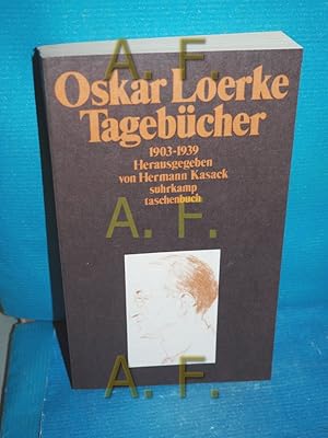 Bild des Verkufers fr Tagebcher : 1903 - 1939. Hrsg. von Hermann Kasack / Suhrkamp Taschenbuch 1242 zum Verkauf von Antiquarische Fundgrube e.U.