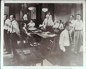 Bild des Verkufers fr Twelve Angry Men 8 x 10 Still 1957 Henry Fonda and Jury! zum Verkauf von AcornBooksNH