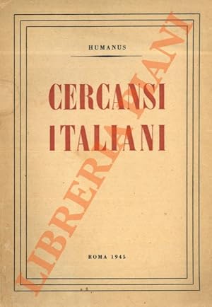 Cercansi italiani.