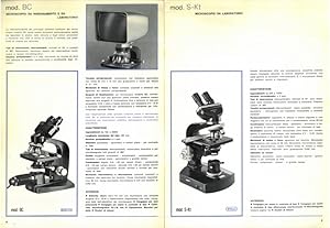 Microscopi da ricerca e da laboratorio.