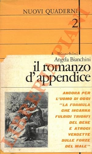 Bild des Verkufers fr Il romanzo d'appendice. zum Verkauf von Libreria Piani